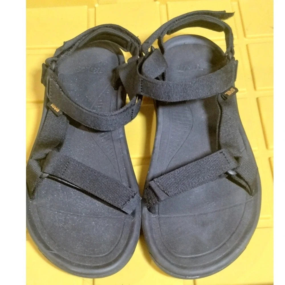 Teva Hurricane XLT2 Mens Sandals Black Sport Hiking Strappy 1019234-BLK Size 11